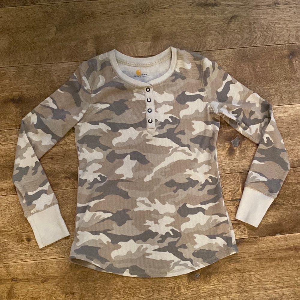 Womens Carhartt Thermal Top Size Small